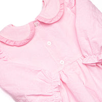 Ballroom Ballerinas Smocked Diaper Set, Pink