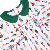Toy Soldier Ruffle Legging Set, Green