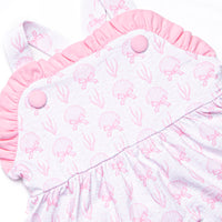 Tidal Treasures Ruffle Dress, Pink