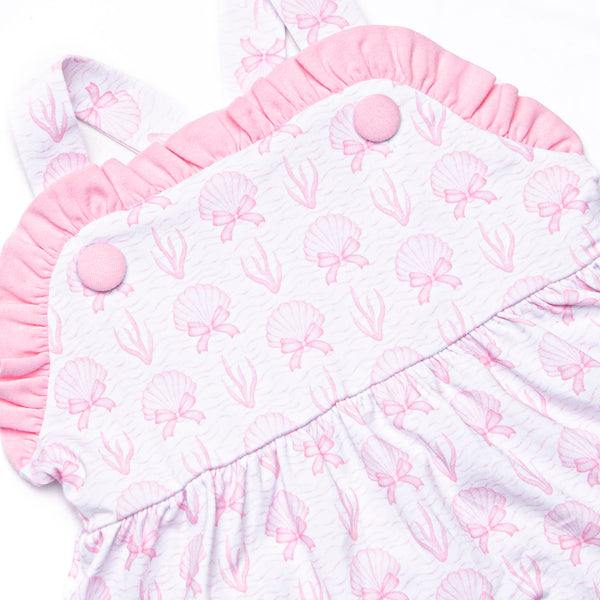 Tidal Treasures Ruffle Dress, Pink