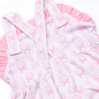Tidal Treasures Ruffle Dress, Pink