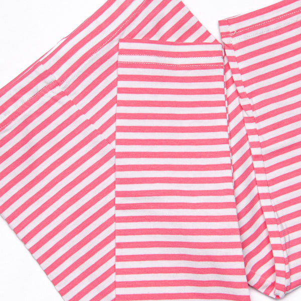 Tea For Two Applique Legging Set, Pink