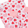 Bubbly Hearts Bamboo Pajama Set, Pink