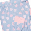 Valentine Blues Bamboo Pajama Set, Blue