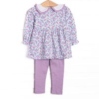 Lavender Haze Legging Set, Purple