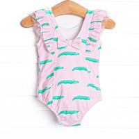 St. Augustine Alligators One Piece, Pink