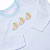 Seasonal Swim Applique Pant Set, Blue