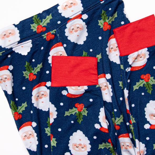 Doorbuster: Christmas Eve Bamboo Pajama Set, Blue