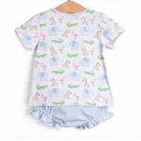 Zoo Park Pals Pocket Diaper Set, Blue