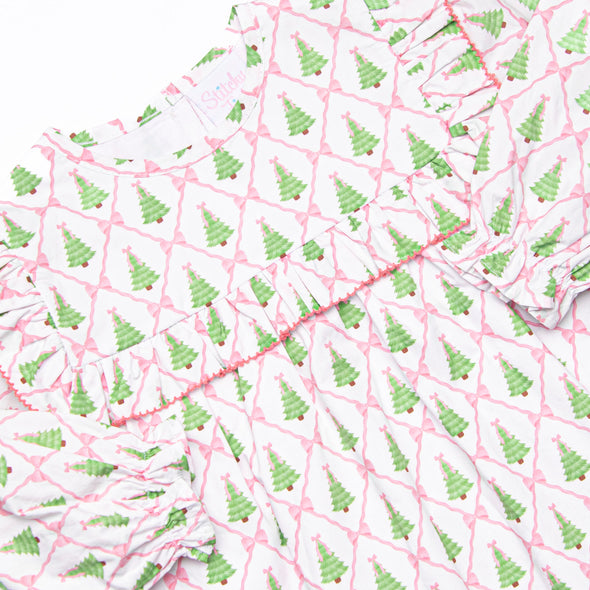 Forest of Firs Legging Set, Pink