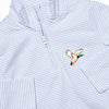Doorbuster: Mallard Embroidered Pullover, Blue