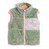 Farrah Floral Vest, Green