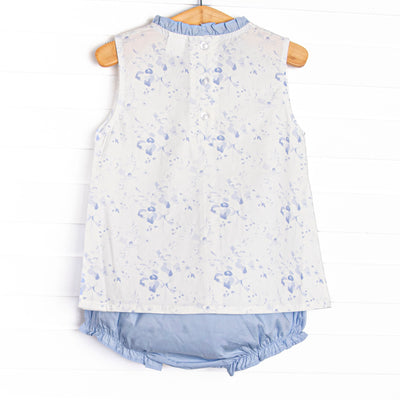 Wishing on Watercolors Diaper Set, Blue