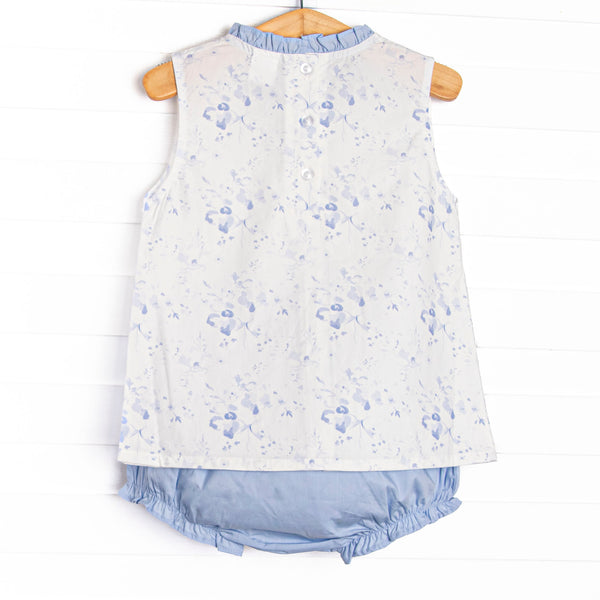 Wishing on Watercolors Diaper Set, Blue