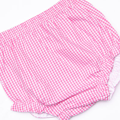 A+ Honor Roll Applique Diaper Set, Pink