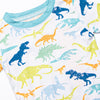 Day at Dino Park Bamboo Pajama Short Set, Blue