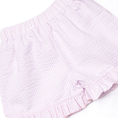 Bleu: Kennedy Ruffle Short Set, Pink