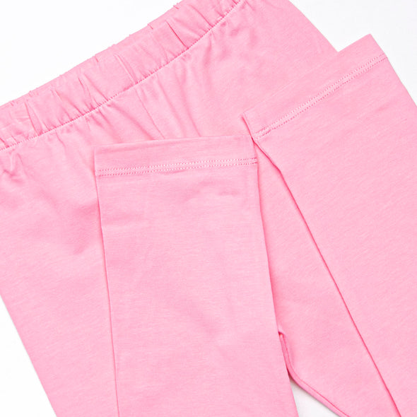 Charming Treats Smocked Legging Set, Pink Gingham