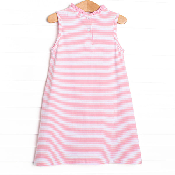 Grace Pocket Dress, Pink Stripe