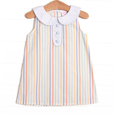 Coastal Living Collared Dress, Blue