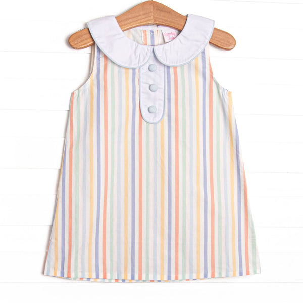 Coastal Living Collared Dress, Blue
