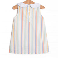 Coastal Living Collared Dress, Blue