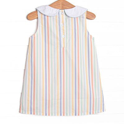 Coastal Living Collared Dress, Blue