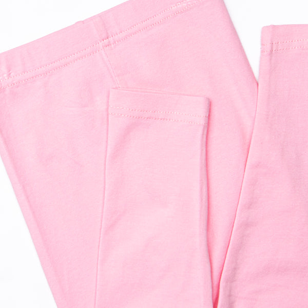Happy Howls Applique Legging Set, Pink