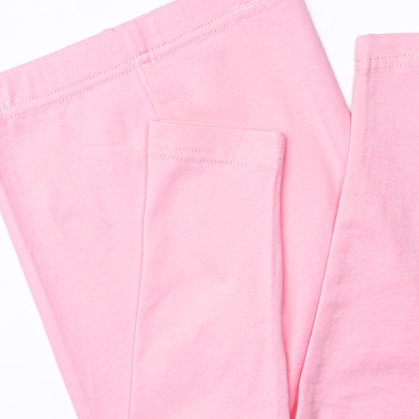 Happy Howls Applique Legging Set, Pink