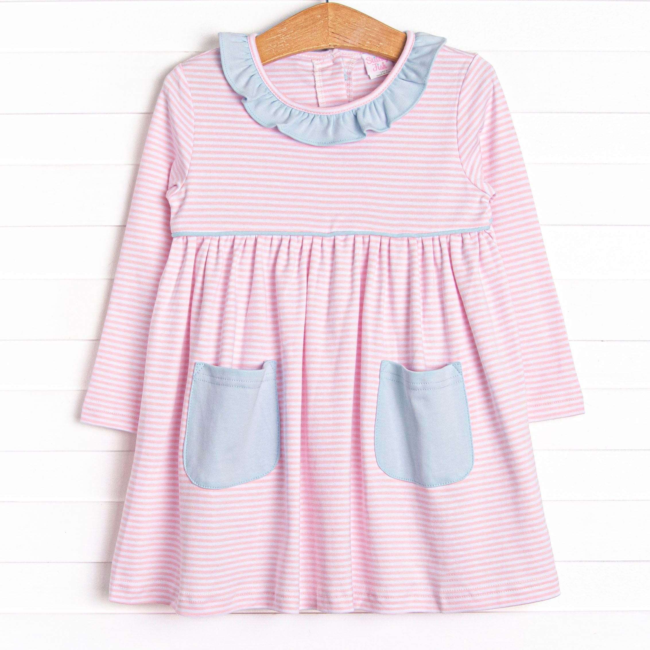 pink and blue striped dress Unique Vintage Plus Size Pastel Purple & Blue Stripe Sleeveless Button Swing Dress