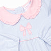 Finishing Touch Applique Romper, Blue