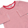 Blue Bronco Applique Bubble, Red