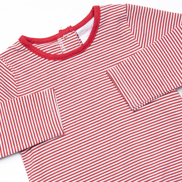 Blue Bronco Applique Bubble, Red