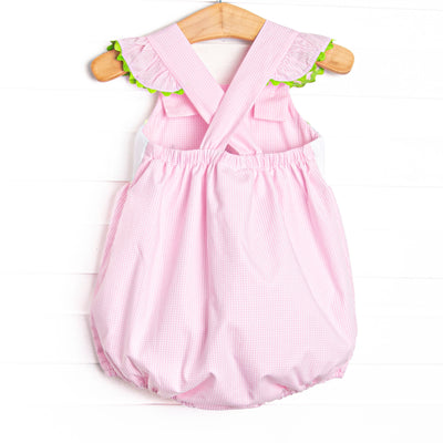 Dundee Darling Smocked Bubble, Pink