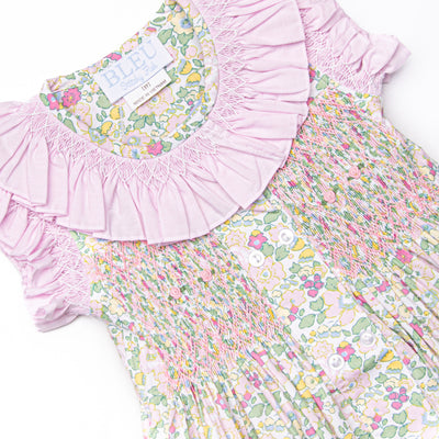 Bleu: Briar Smocked Dress, Pink