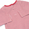 Blue Bronco Applique Bubble, Red
