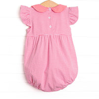 Pippa Bubble, Flamingo Pink Stripe