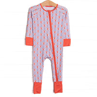 Hampton Harbor Bamboo Zippy Pajama, Pink