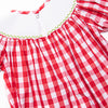 Lovable Lab Smocked Bubble, Red