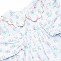 Medallion Memories Legging Set, Blue