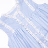 Bleu: Louise Applique Dress, Blue