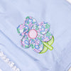 Bleu: Louise Applique Dress, Blue