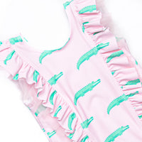 St. Augustine Alligators One Piece, Pink