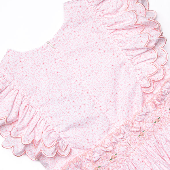 Bleu: Merritt Smocked Dress, Pink