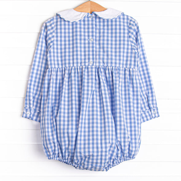 Pond Paddlers Smocked Bubble, Blue