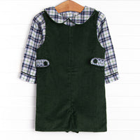 Bleu: Conrad Smocked Shortall, Blue