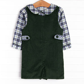 Bleu: Conrad Smocked Shortall, Blue