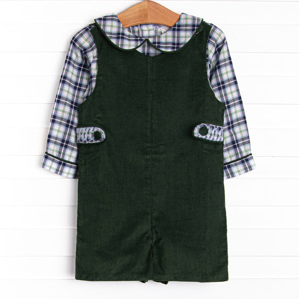 Bleu: Conrad Smocked Shortall, Blue