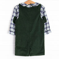 Bleu: Conrad Smocked Shortall, Blue