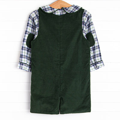 Bleu: Conrad Smocked Shortall, Blue